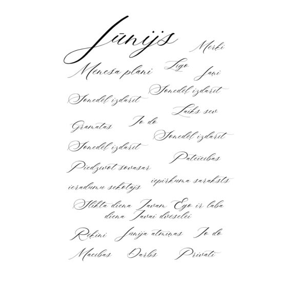 Uzlīmes- Jūnijs